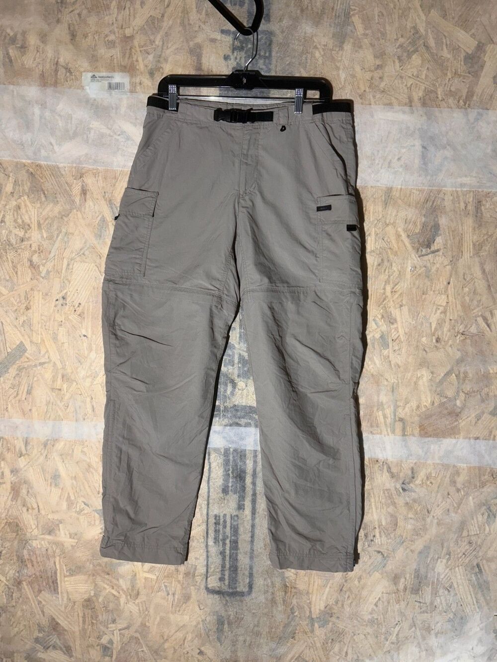 REI Convertible Cargo Pants/Shorts Size 12 Belted Hiking Outdoor UPF 50 Women’s